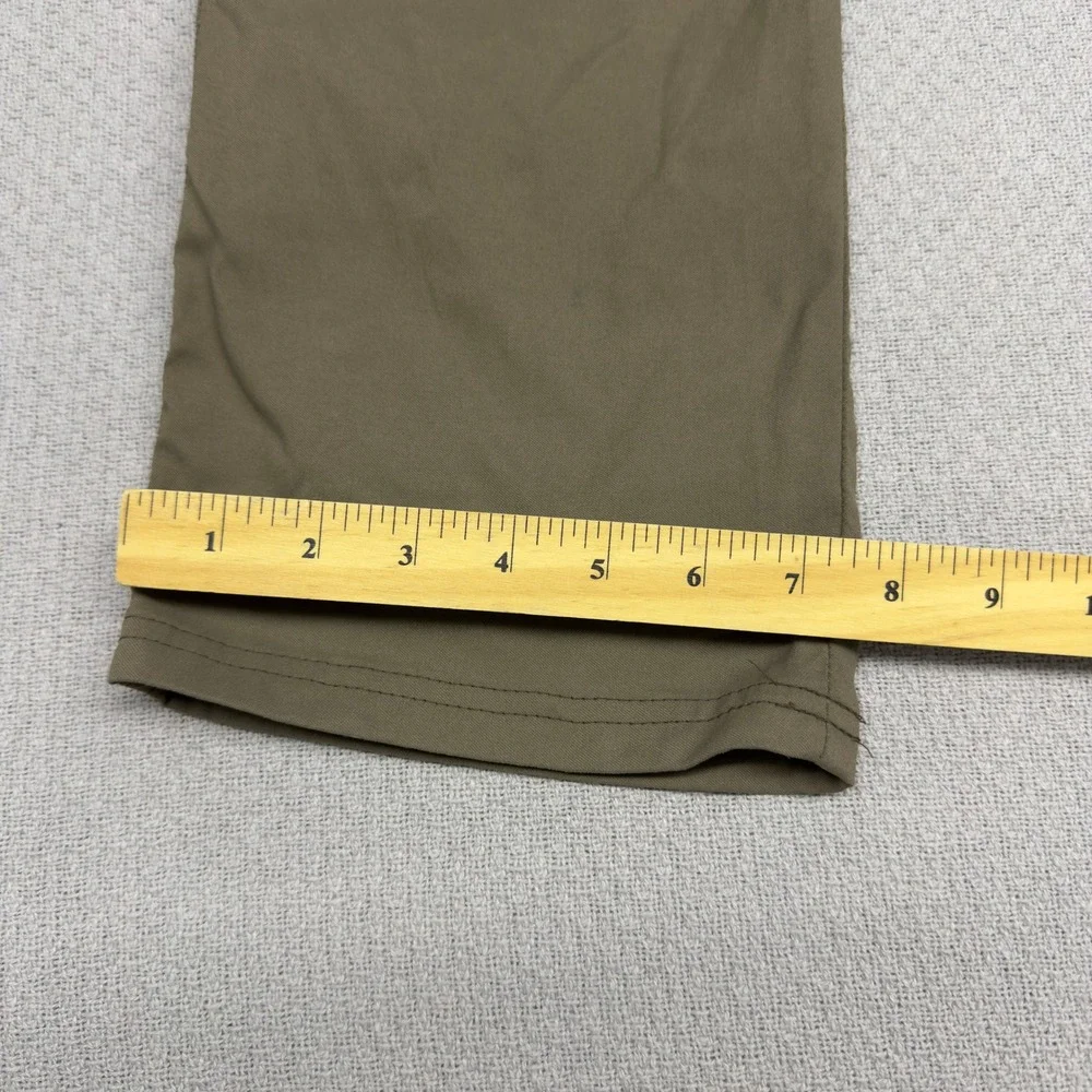 Wrangler ATG All Terrain Gear Pants 38x30 Tan Nylon Cargo Hiking Trail Stretch